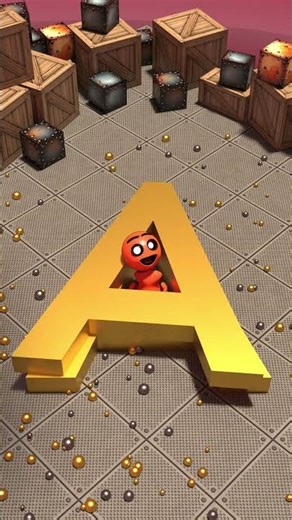 AAAA Panic in Geometry Dash (Rock on the Ground)