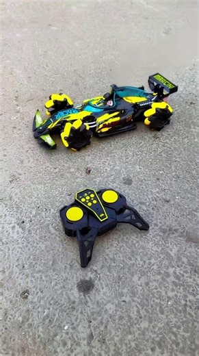 Rc Stunt Remote Control Smoke Car with LED Lights #shorts