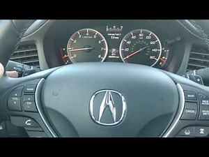 Blind Spot Information system in the 2019 Acura ILX. MS