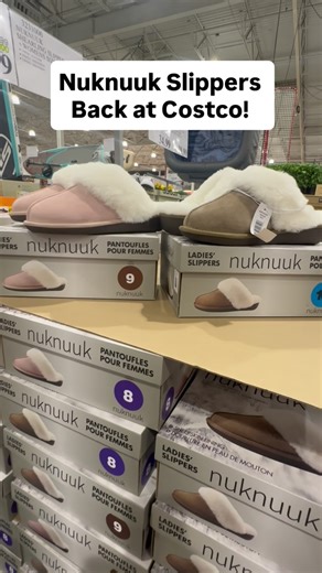 Nuknuuk Slippers Back at Costco! These are so cute and comfy! Available in two colours for just $29.99 🤩 #Costco #CostcoFindsCa #costcocanada #canada #CostcoFinds #deals #CostcoBuys#costcodeals#costcowholesale #nuknuuk #slippers @nuknuuk_slippers | costcofindsca