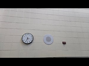Community College Fire Drill with Simplex Voice EVAC
