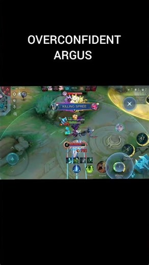 OVERCONFIDENT ARGUS BE LIKE #mobalegends5v5 #moba5v5English #moba5v5pippin