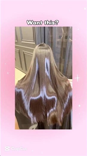 Shiny hair tutorial 😍✨ #aesthetic #shiny #hair #selfcare #shorts