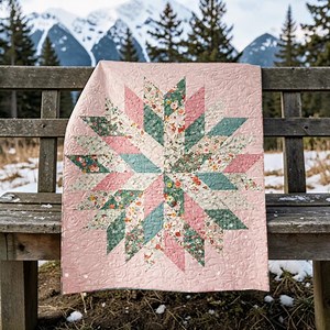 Floral Frost Star Quilt Pattern PDF | Eight Point Star Quilt | Beginner Friendly Patchwork Pattern | Instant Download - Etsy Australia