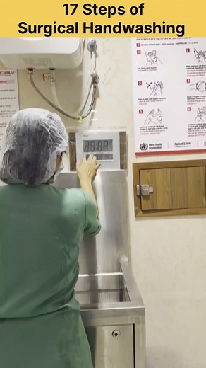 6.3K views · 41 reactions | 17 Steps of Surgical Handwashing #medical #NEET #doctor #mbbs #OT #handwashing #OTTechnician #medicalstudent #medicaleducation #surgery #hospital | Medication Knowledge | Facebook