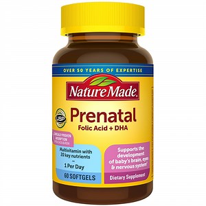 Nature Made - Prenatal Multi DHA 200 mg. - 60 Liquid Softgels