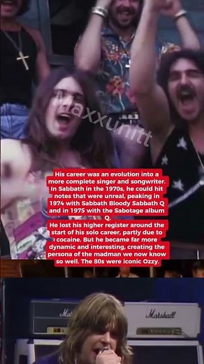 ‼️Ozzy Osbourne Greatest! HIT 🤯#ozzyosbourne #maxxunitt