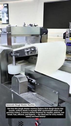 Automatic Dough Sheeter Machine – Transform Dough into Perfect Sheets Instantly!