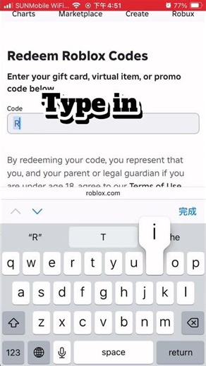 Roblox giftcard redeem tutorial