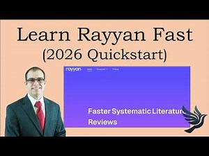 How to Use Rayyan (Quick Start Guide) for Systematic Review