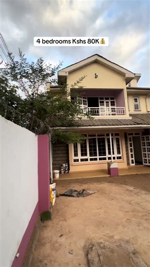 To Let #4bedrooms own compound Kshs 80K💰 service charge inclusive #gatedcommunity in 📍Kamakis #easternbypass ☎️ Call us for inquiries 0703479751 #xperiencenyumba