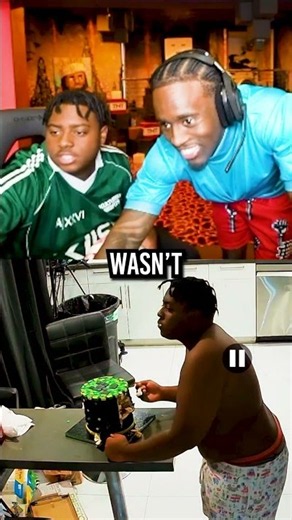 Kai Cenat Confront Jamal About Eating His Cake! 😂🙏
