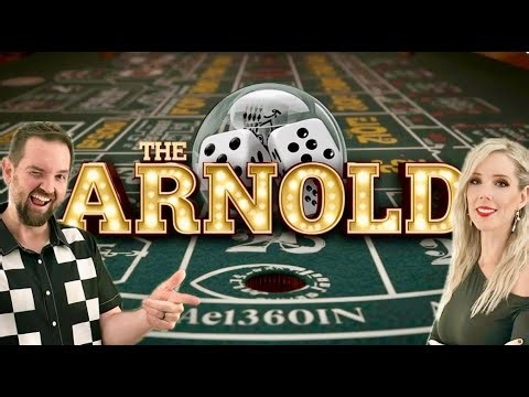 Playing The Arnold On Bubble Craps Machine | Caesars New Orleans | How Much Money Will It Win?