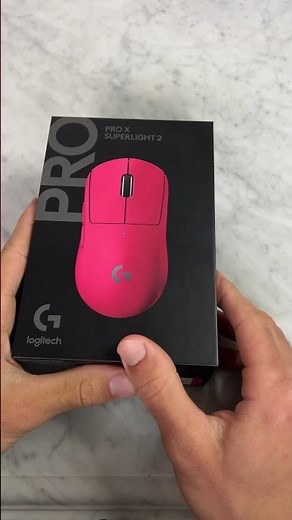 Unboxing Therapy | Logitech G Pro X Superlight 2 in magenta. #logitech #gamingmouse #gaming #mouse