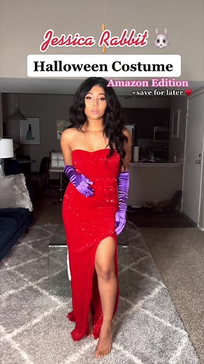 Jessica Rabbit Halloween Costume Amazon Edition