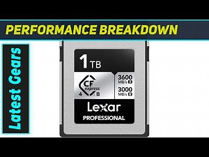 Lexar 1TB CFexpress Type B SILVER 4.0: Ultimate Speed Test!