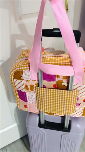 Sewing the Sweetest Duffle Bag Ever (Pun Intended)