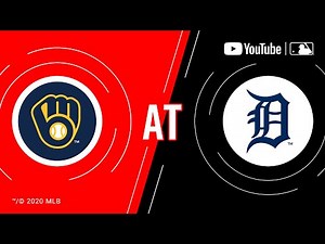 Brewers at Tigers 9/9/20 | MLB Game of the Week Live on YouTube