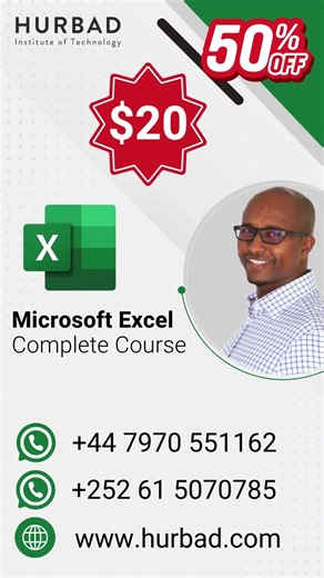Microsoft Excel Complete Course