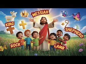 Praise & Worship | Jesus, Jesus Name above all names! | Christian Kids Worship Song with Lyrics