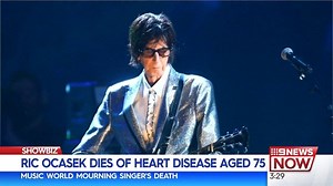 The music industry is mourning the loss of 'The Cars' front man Ric Ocasek. #9News | http://9News.com.au | 9 News Adelaide