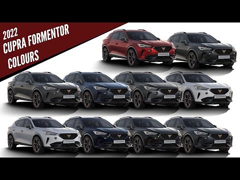 2022 Cupra Formentor Coupe SUV - All Colour Options - Images | AUTOBICS