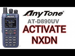 Add NXDN to Anytone D890UV