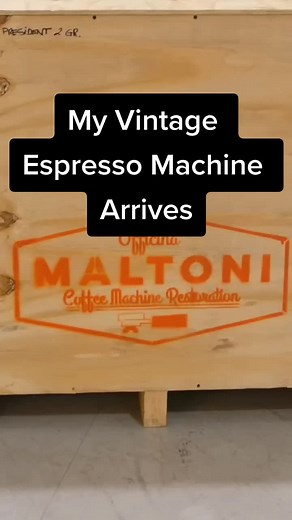 Vintage Lever Machine Restoration: Unboxing, Coffee Blending, and Tasting