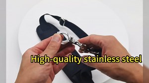 3MIRRORS Universal Shoulder Strap for EGO String Trimmer, Leaf Blower, Multi Head System - Durable Nylon & Stainless Steel - Black