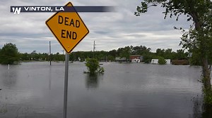 3.2K views · 76 reactions | New Video! River flooding from the Sabine River is still ongoing as these neighbors tread through the waters in #Louisiana #lawx | WeatherNation | Facebook