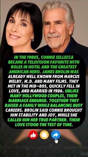 Connie Sellecca and James Brolin: Together Forever