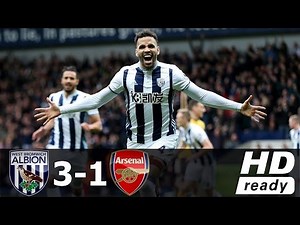 West Brom vs Arsenal 3-1 All Goals & Highlights Premier League 18/03/2017 HD