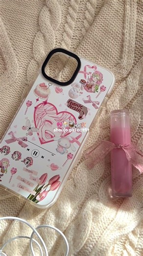shoujo girl outfit 🩰 #lifestyle #girlythings #aesthetic #shoujogirl #shoujoanime #ootd #coquette