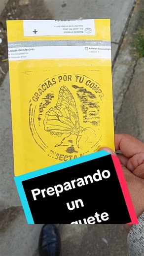 Preparando un Paquete #fypシ #Follow #Like #Insects #InsectaMx #Nature #Naturaleza #Envío #Boxing #Unboxing #MercadoLibre #Meli #Paquete @Mercado Libre México @Mercado Libre