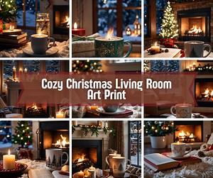 Cozy Christmas Digital Background – Red Christmas Living Room, Tree Overlay, Family Portrait, Gift Card, Holiday Scene, Maternity Background - Etsy Canada