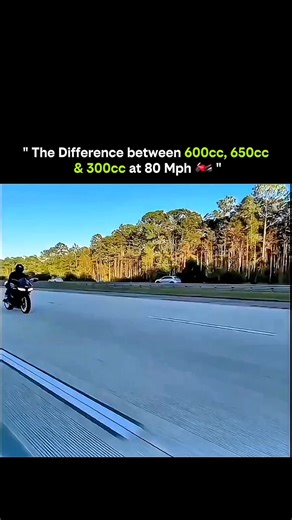 SCIENCE | HISTORY | FACTS | EXPERIMENT on Instagram: "Riding motorcycles of different engine capacities at the same speed reveals huge differences in feel, stability, and power delivery. Here’s what happens at 80 mph: 1️⃣ 300cc Bikes: These are lightweight, easy to handle, and ideal for city commutes. At 80 mph, they feel stable but require more throttle input to maintain speed on highways. Wind resistance is felt more, and the engine is always working near its limit. ⚡ 2️⃣ 600cc Bikes: These sp