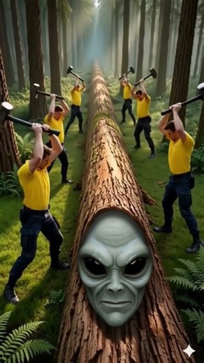 Unexpected Discovery in the Forest: The Alien Tree#shorts