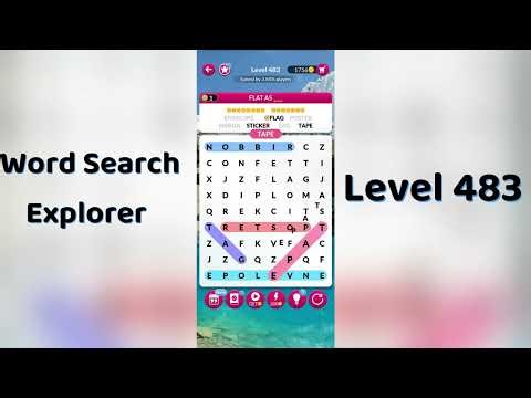 Word Search Explorer Level 483 Answer 🔍 | Step-by-Step Guide | Go Answer