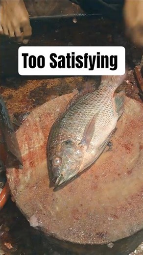 Fast & Clean Fish Cutting! ✨ #viral