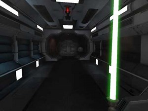Lightsaber Training in Corridor with the HTC Vive