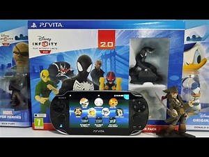 Disney Infinity 2.0 Marvel Super Heroes Unboxing & Gameplay | PS Vita