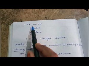 BSc 2nd year### Realanalysis## Unit-1## Monotonic sequence## Theorem##