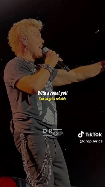 Billy Idol - Rebel Yell Lyrics Video