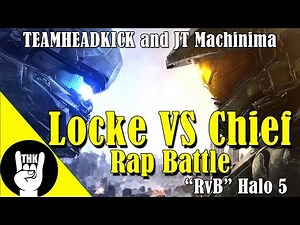 "Chief vs Locke" RAP BATTLE by JT Machinima and Teamheadkick | Halo 5 Rap