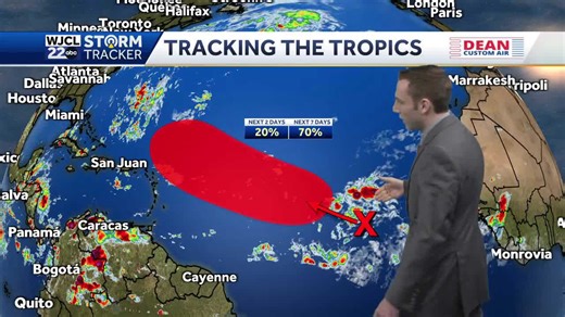 Development likely for a tropical disturbance in the Atlantic | Tropical Update 9/14/25
