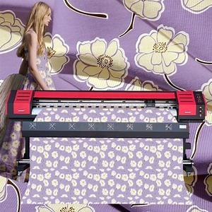 [Hot Item] Wide Format Eco Solvent Sublimation Printer 1.8m I3200 Dx5 Flex Single Head and Press with Ink Supplies