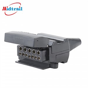 [Hot Item] 12 Pin Flat Trailer Plug