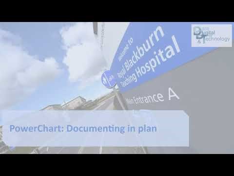 PowerChart: Documenting in Plan