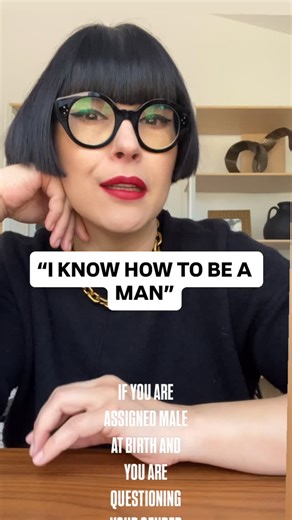 Dr. Natalia Zhikhareva | Gender Dysphoria Specialist on Instagram: "‼️If you are questioning your gender identity, comment TOOLS and I’ll Dm you my self assessment guide. #transgender #genderdysphoria"