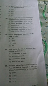 In which year, the National Food Security Act was passed?(A) 2... | Filo